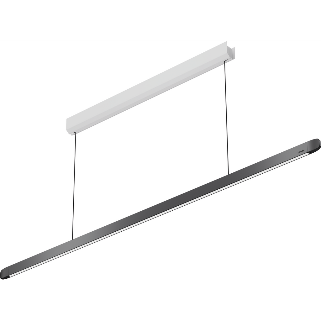 Bora Horizon Pendant Light Fixed - Black