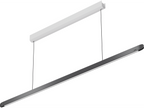 Bora Horizon Pendant Light Fixed - Black