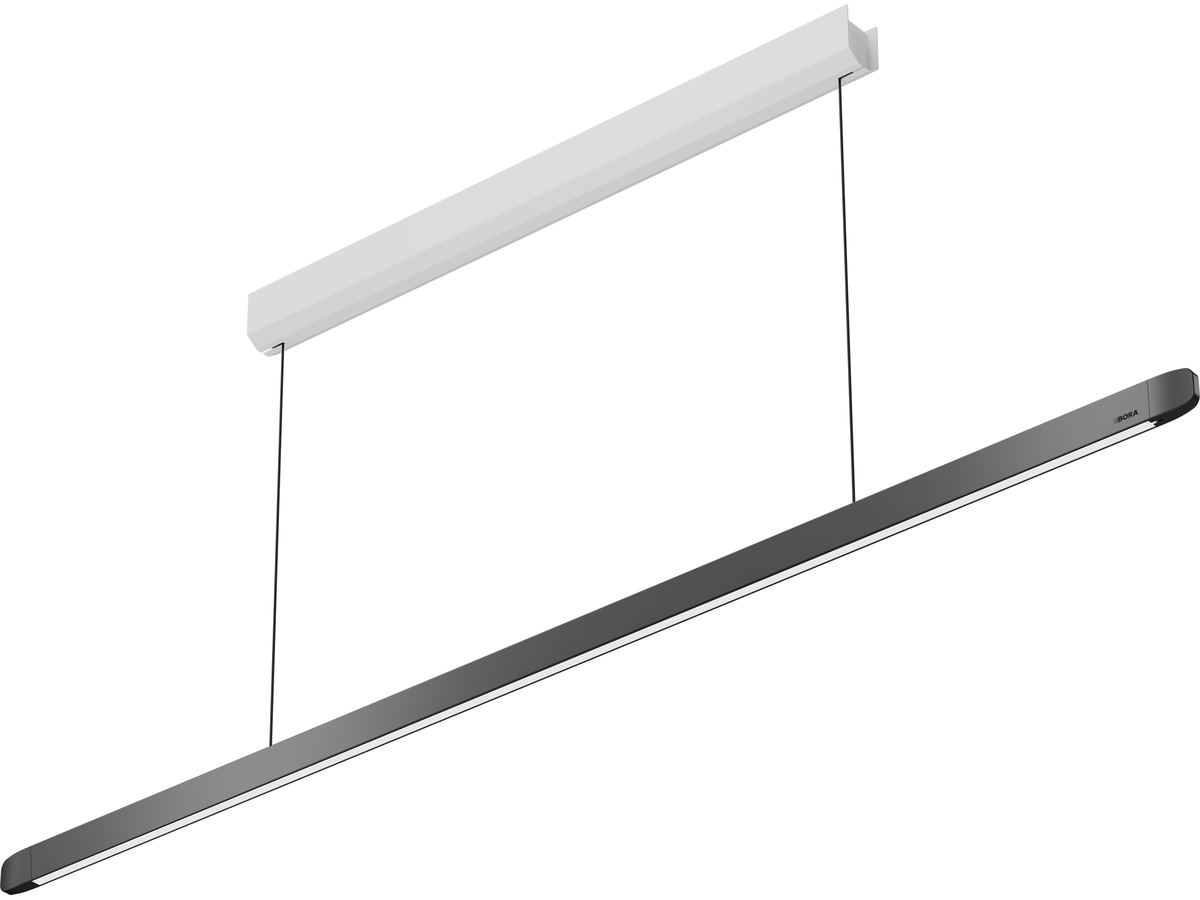 Bora Horizon Pendant Light Fixed - Black