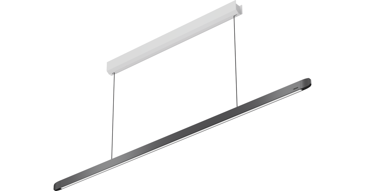 Bora Horizon Pendant Light Fixed - Black