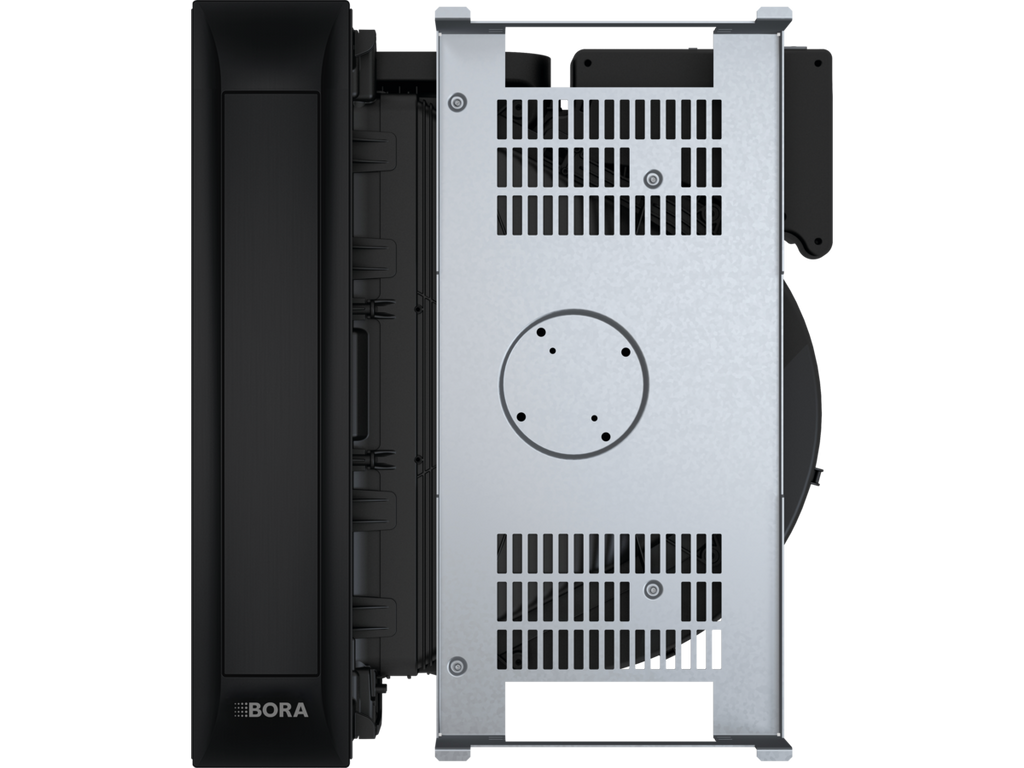 Bora Pro Cooktop Extractor System with Integrated Fan All Black