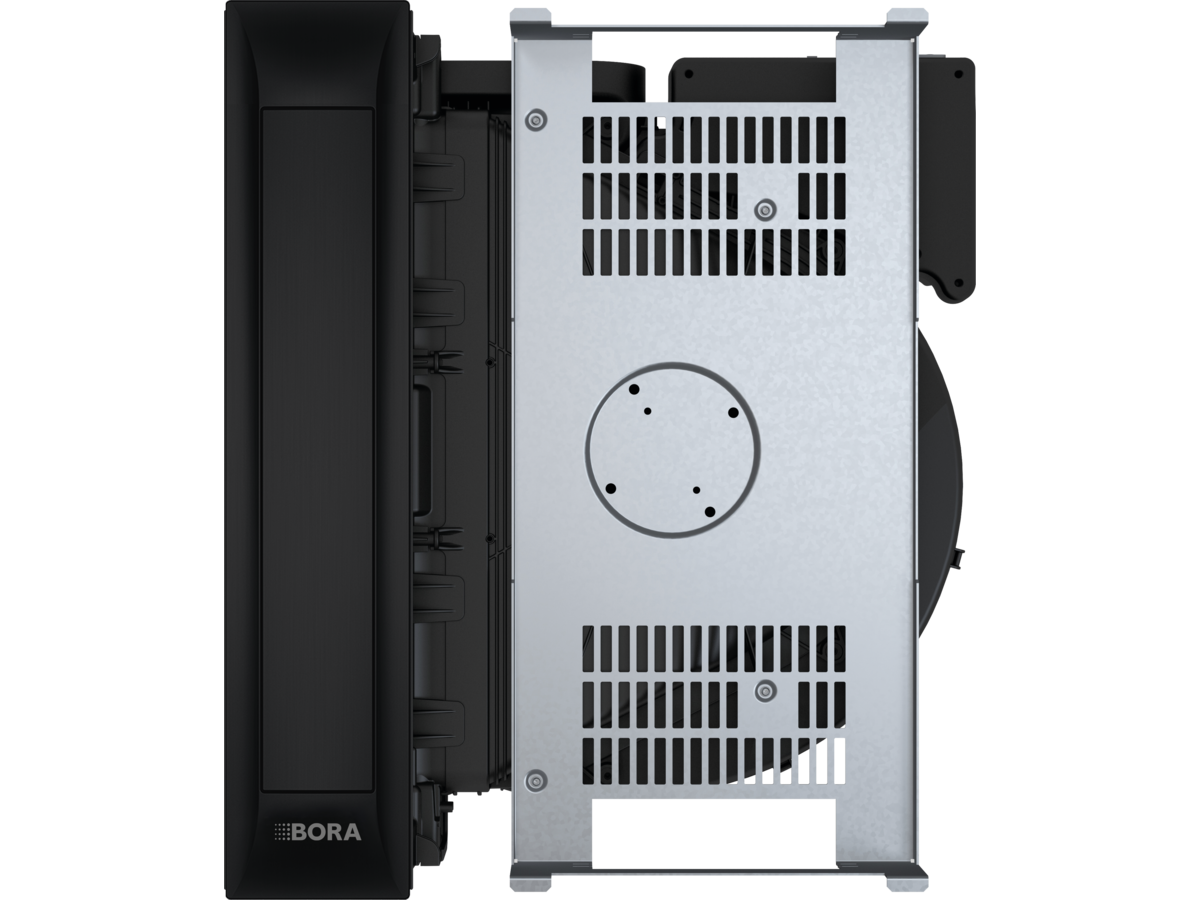 Bora Pro Cooktop Extractor System with Integrated Fan All Black