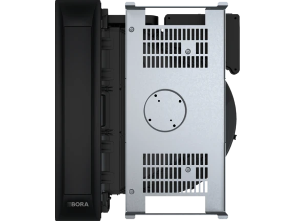 Bora Pro Cooktop Extractor System with Integrated Fan All Black