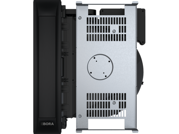 Bora Pro Cooktop Extractor System with Integrated Fan All Black
