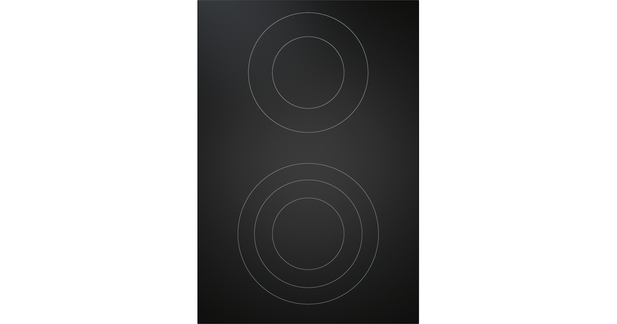 Bora Pro HiLight Cooktop 3-Ring/2-Ring All Black