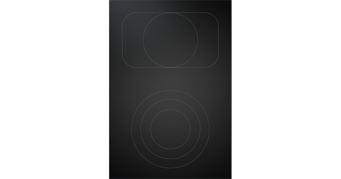 Bora Pro HiLight Cooktop 3 Ring/roaster