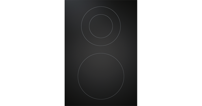 Bora Pro Hyper Cooktop 1-Ring/2-Ring All Black