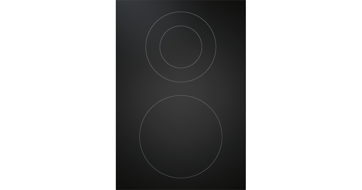 Bora Pro Hyper Cooktop 1-Ring/2-Ring All Black