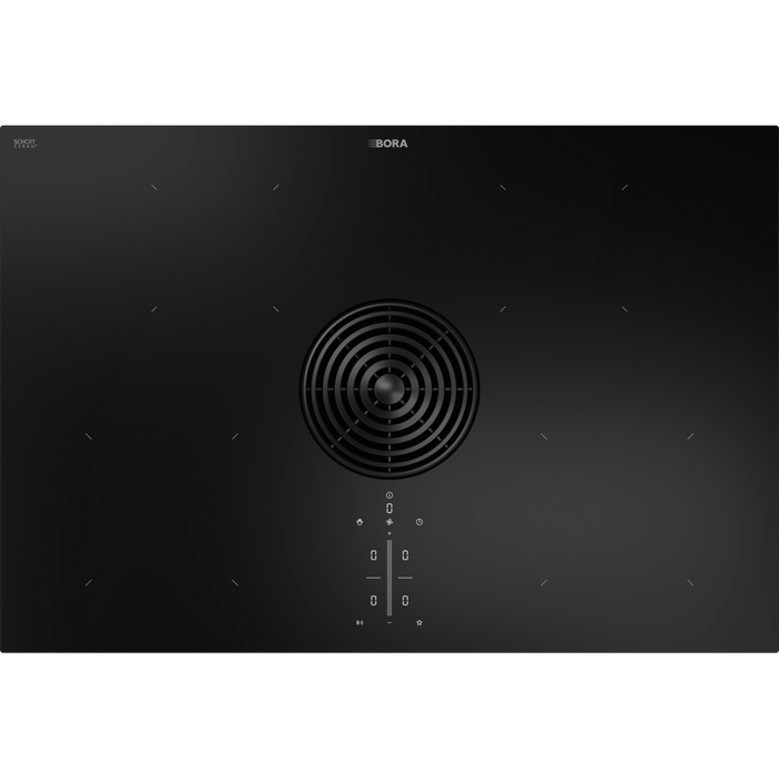 Bora Pure Induction Cooktop with Integrated Cooktop Extractor