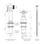 Bidbury & Co Chalford Kitchen Tap — Chrome