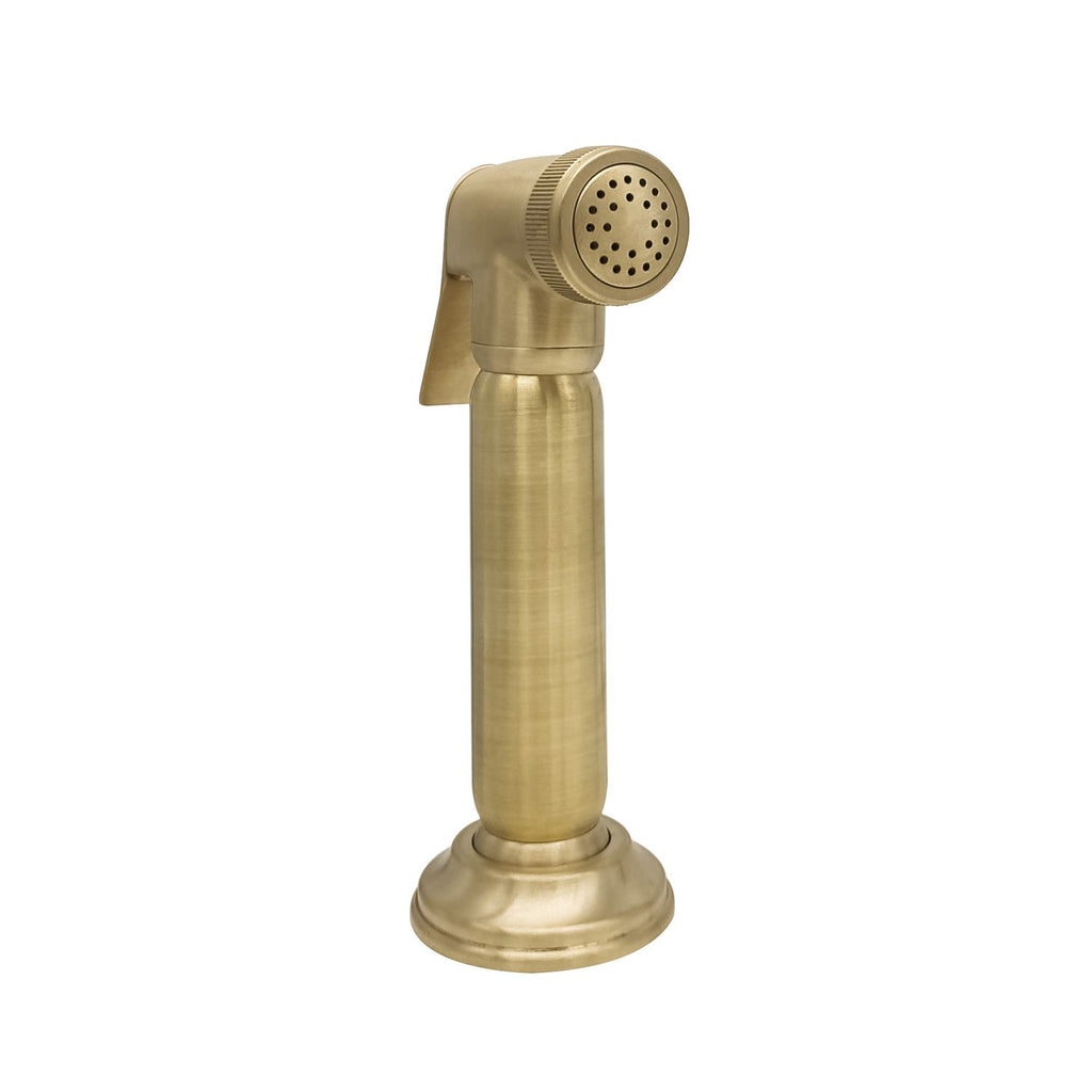 Bidbury & Co Charlbury Pull-Out Spray — Old English Brass