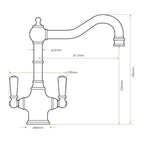Bidbury & Co Bickton Kitchen Tap — Chrome