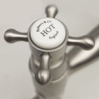 Bidbury & Co Sherborne Kitchen Tap — Pewter
