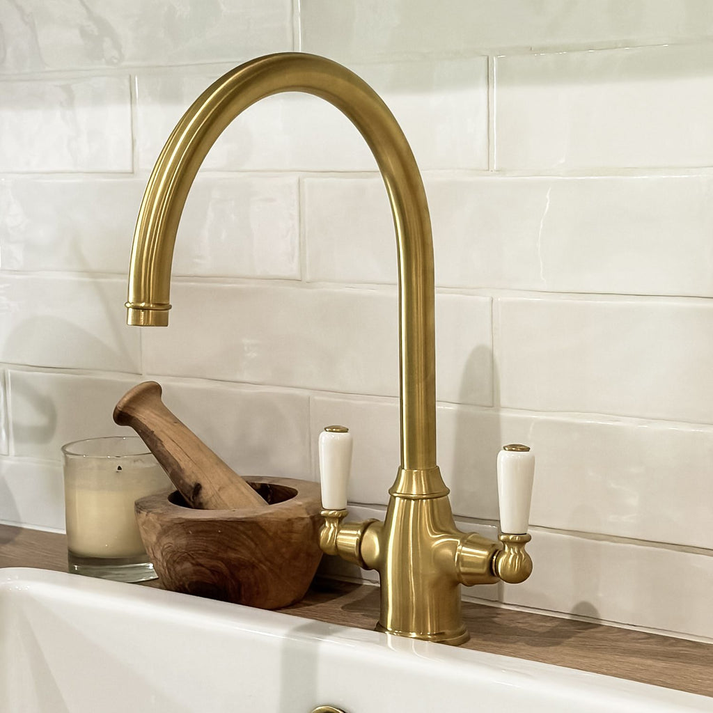 Bidbury & Co Amesbury Kitchen Tap — Old English Brass