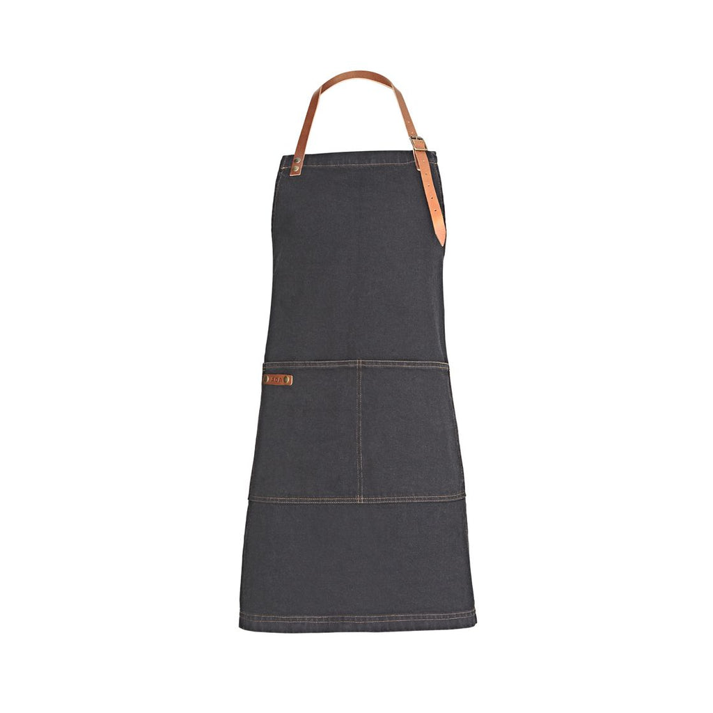AGA Denim and Leather Stonewashed Apron